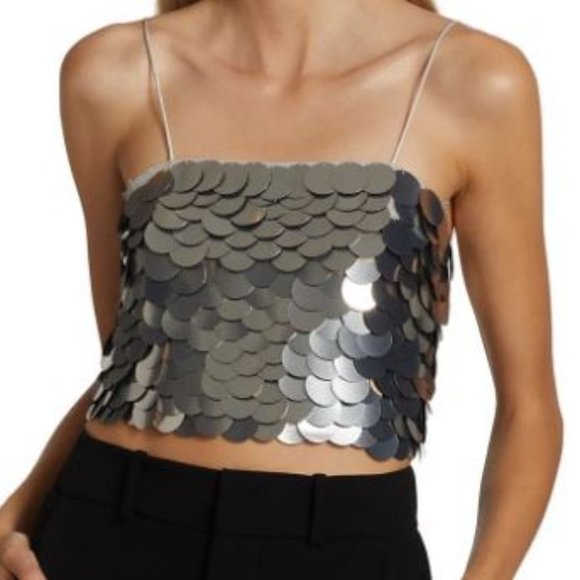 Alice + Olivia  Ceresi Embellished Bandeau Top - Picture 6 of 9